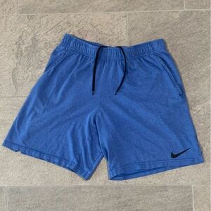 Men’s Blue Nike Dri Fit Shorts Size Medium